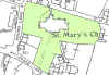 31 Plan of St Mary's Church Churchyard, Elham.jpg (177369 bytes)